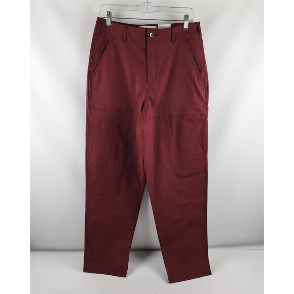 Nike Pants Men 30 Burgundy Red SB Ripstop Skateboarding Straight Fit (30x31) NWT